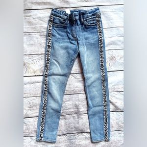 H&M Kids Jeans with Leopard Trim